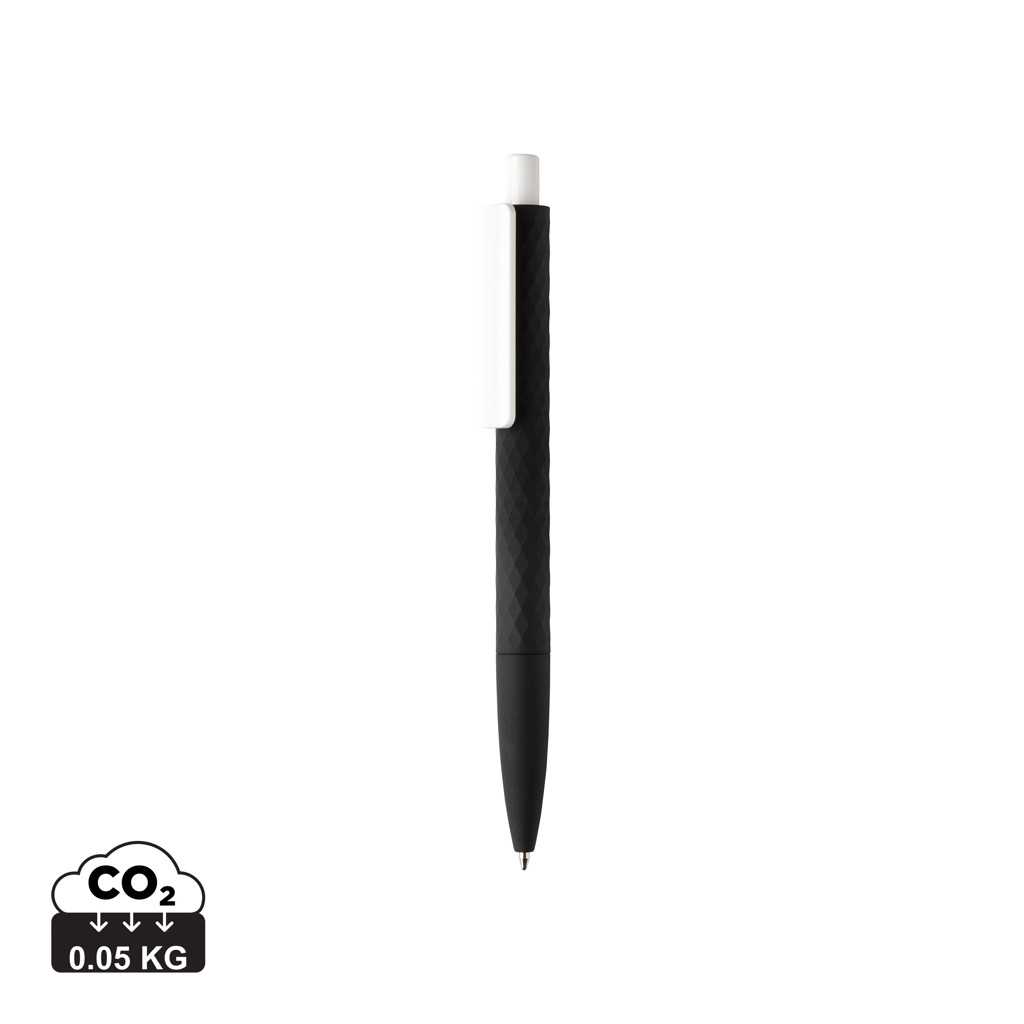 Stylo publicitaire - X3 Smooth Touch noir / blanc